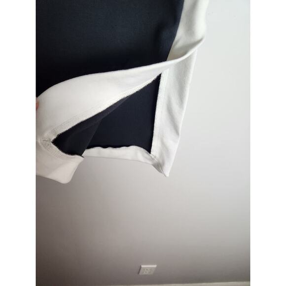 Staud Yang Ponte knit skirt sz M side suits black white Careerwear professional - Picture 2 of 10